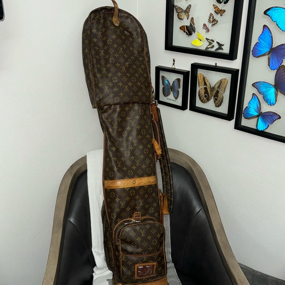 Vintage Louis Vuitton golf bag